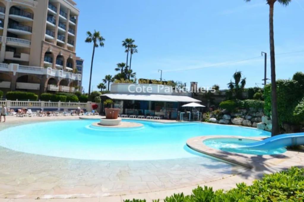 Appartement Rdc En Residence Avec Piscine Cannes Exterior foto